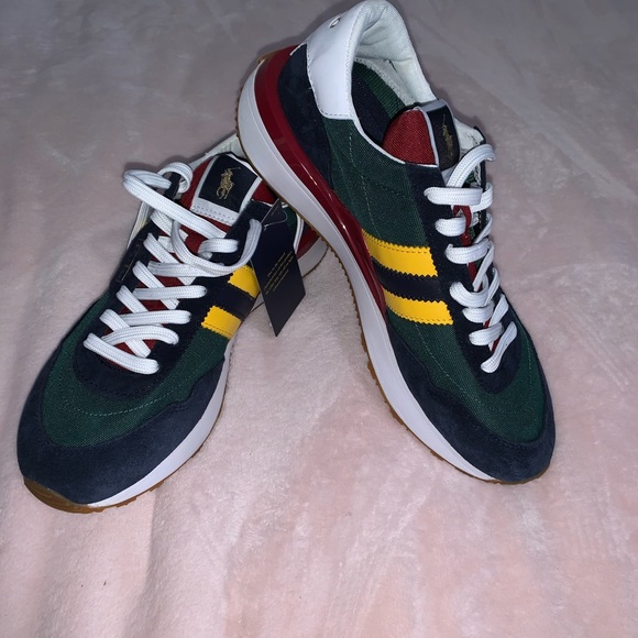 Polo Ralph Lauren Other - POLO RALPH LAUREN TRAIN 89 MEN'S SIZE CASUAL SHOES SNEAKERS New size 8.5 green